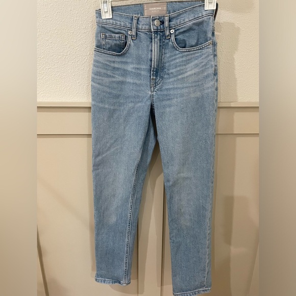 Everlane The Cheeky Jean Size 23 Crop   Light Wash - Picture 9 of 10